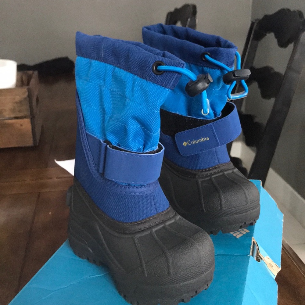 Columbia Toddler Twin Tundra Snow Boots Size 6
